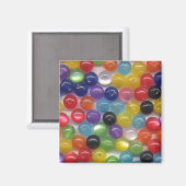Glasfaserperlen Magnet (Vorderseite/Rückseite)