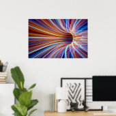 Glasfasertunnel Poster (Heimbüro)