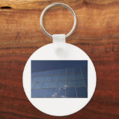 Glasfassade - Gebäude Schlüsselanhänger (Vorderseite)