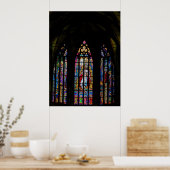 Glasfenster (2), St. Vitus-Kathedrale Poster (Küche)
