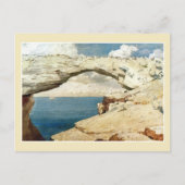Glasfenster, Bahamas Winslow Homer Postcard Postkarte (Vorderseite)