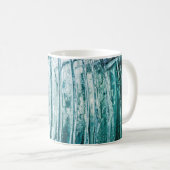 Glasfenster Eiskristall Kaffeetasse (VorderseiteRechts)