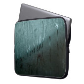 Glasfenster Feuchtigkeitsstruktur Laptopschutzhülle (Vorderseite Links)