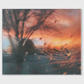 Glasfenster, gefroren geschenkpapier (Flach)