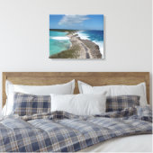 Glasfenster in Eleuthera Leinwanddruck (Insitu (Schlafzimmer))