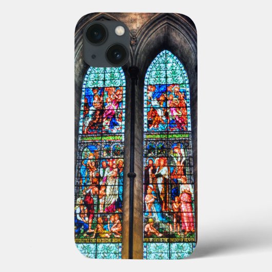 Glasfenster, Kathedrale Salisbury, Vereinigtes Kön Case-Mate iPhone Hülle (Rückseite)