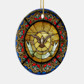 Glasfenster La Sainte-Chapelle Keramikornament (Rechts)