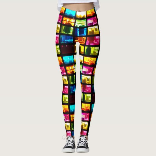 Glasfenster Leggings (Vorderseite)