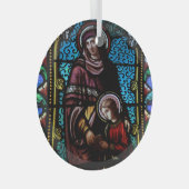 Glasfenster  ornament aus glas (Vorderseite Rechts)