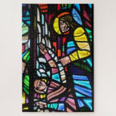 Glasfenster Puzzle (Vertikal)