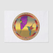 Glasfenster Seidenpapier (Vorderseite)