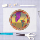 Glasfenster Seidenpapier (Handwerk)