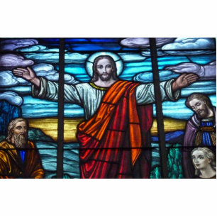 Glasfenster-Skulptur Freistehende Fotoskulptur