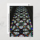 Glasfenster St Mary Bishops Lydeard Postkarte (Vorne/Hinten)