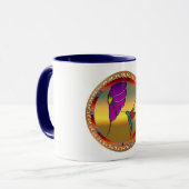 Glasfenster Tasse (Vorderseite Links)