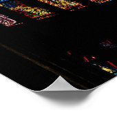 Glasfenster, Veitsdom, Prag Poster (Ecke)