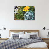 Glasfischerboje, horizontal leinwanddruck (Insitu (Schlafzimmer))