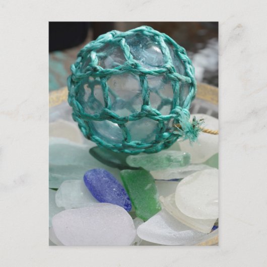 Glasfischerei, Alaska Postkarte (Vorderseite)