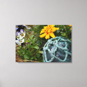 Glasfischerei, horizontal leinwanddruck