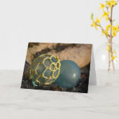 Glasfischerei Karte (Gelbe Blume)