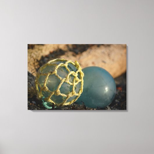 Glasfischerei Leinwanddruck (Vorderseite)