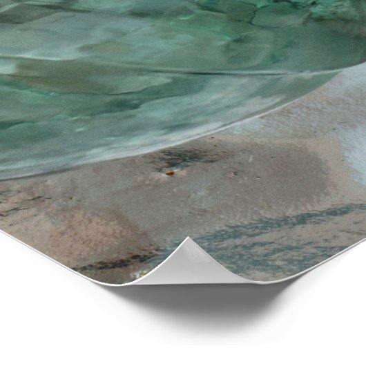 Glasfischerei Poster (Ecke)