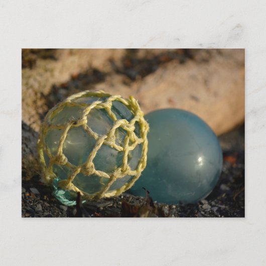 Glasfischerei Postkarte (Vorderseite)