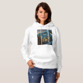 Glasfischerei, Sunset, Alaska Hoodie (Vorne ganz)