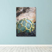 Glasfischerei, vertikal leinwanddruck (Insitu (Holzboden))