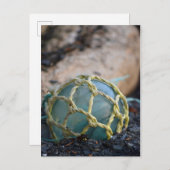 Glasfischerei, vertikal postkarte (Vorne/Hinten)