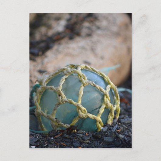 Glasfischerei, vertikal postkarte (Vorderseite)