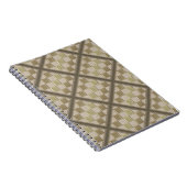 Glasfliese 3D beige Farbe Notizblock (Rechte Seite)