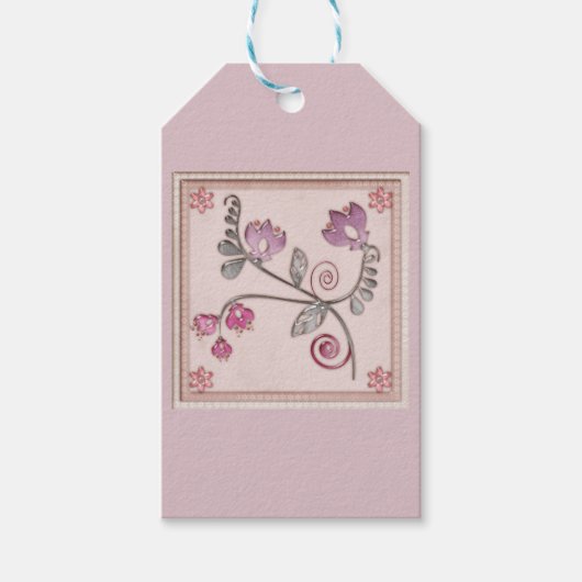 Glasfliese Geschenkanhänger (Vorderseite)