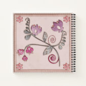 Glasfliese Notizblock (Rückseite)