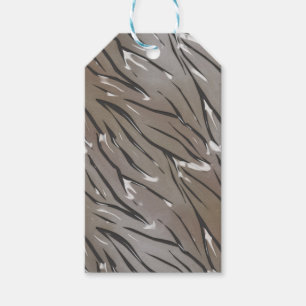 Glasfliesen 3D flüssiger Tiger Zebraleder Geschenkanhänger