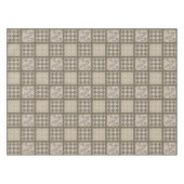 Glasfliesen. Tischdecke (Vorderseite (Horizontal))