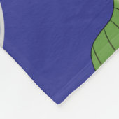 Glasfliesen über dem Wasser-Fleece-Decken Fleecedecke (Ecke)