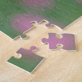 Glasflügelschmetterling auf einer Cosmos-Blume Puzzle (Seite)