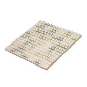 Glasfolie aus weißem Streifen Fliese (Seite)