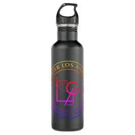 GLASG Rainbow Gradient Logo Wasserflasche Edelstahlflasche