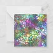 Glasgarten Mitteilungskarte (Rückseite)