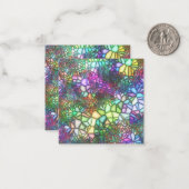 Glasgarten Mitteilungskarte (Vorderseite/Rückseite Beispiel)