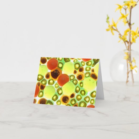 Glasgarten Nr. 2 Karte (Gelbe Blume)