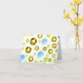 Glasgarten Nr. 3 Karte (Gelbe Blume)