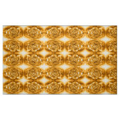 Glasgarten Rose in Gold Stoff (Fat Quarter (45,7 x 55,9 cm))