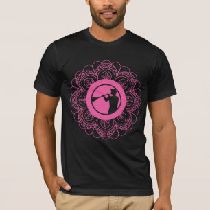 Glasgebläse Mandala Beruf Glasblasen Kunst T-Shirt