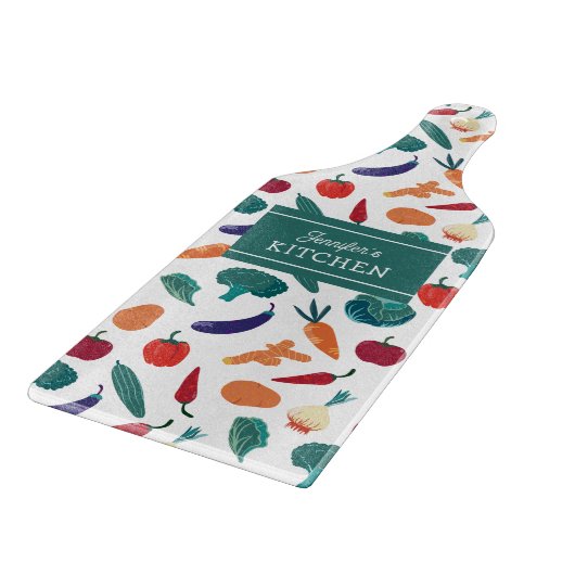 Glasgemüse Custom Küche Schneidebrett (Ecke)