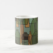 Glasgeschirr Galore: Vintages Flaschenmuster Kaffeetasse (Mittel)