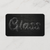 Glasgesellschaft Visitenkarte (Vorderseite)