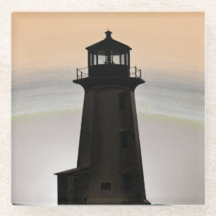 Glasgetränk Untersetzer Peggy's Cove Lighthouse